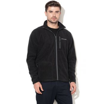 Bluza din fleece cu fermoar pentru trekking si drumetii Fast Trek II