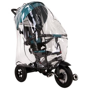 Husa de ploaie tricicleta Qplay Husa de ploaie tricicleta Qplay