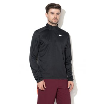 Bluza cu tehnologie Dri-FIT si fenta cu fermoar - pentru alergare Pacer