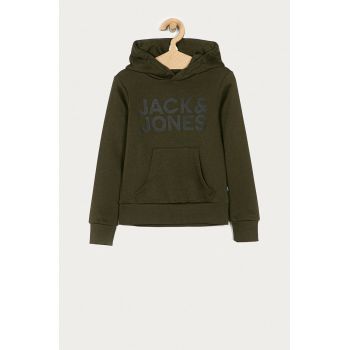 Jack & Jones Bluză culoarea gri, cu imprimeu