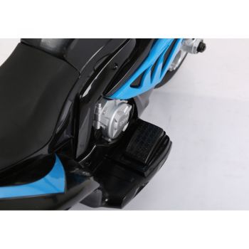 Motocicleta electrica 6V BMW S1000R albastru de firma originala