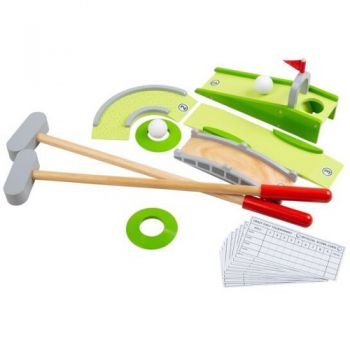 Joc Mini-Golf BigJigs Toys din Lemn