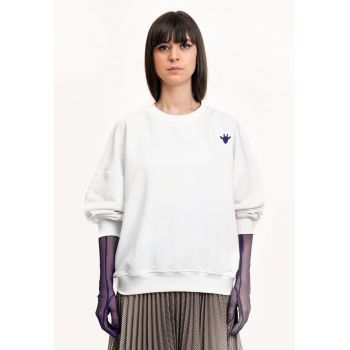 Bluza sport lejera cu broderie cu girafa