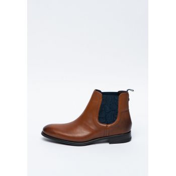 Ghete Chelsea de piele Tradd