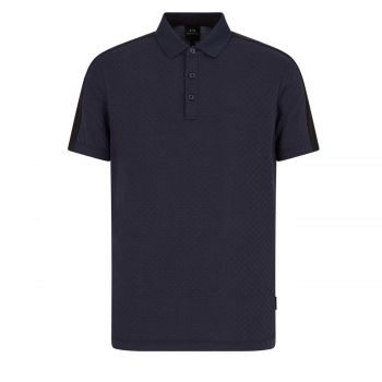 COTTON POLO WITH TAPE M