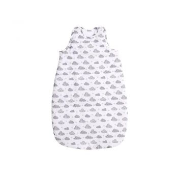 Sac de dormit de iarna 100 cm bumbac ranforce Clouds White ieftin