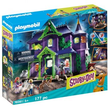 Set de Constructie Playmobil Scooby-Doo si Casa Misterelor