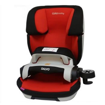 Scaun auto Coto Baby Salvo isofix 9-36 kg red