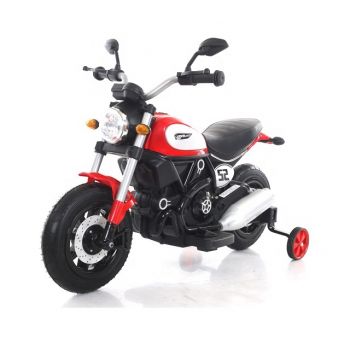 Motocicleta electrica cu roti gonflabile Nichiduta Rider Red de firma originala
