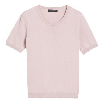 Cotton and silk yarn T-shirt XL