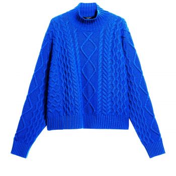 Wool yarn jumper XS