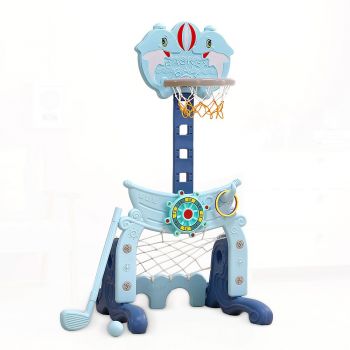 Set de joaca 4 in 1 Nichiduta Garden Dolphin Blue