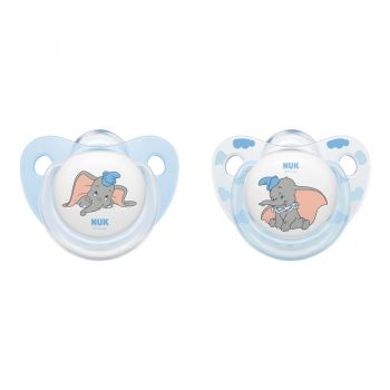 Suzeta Nuk Disney Dumbo Silicon M1 0-6 luni