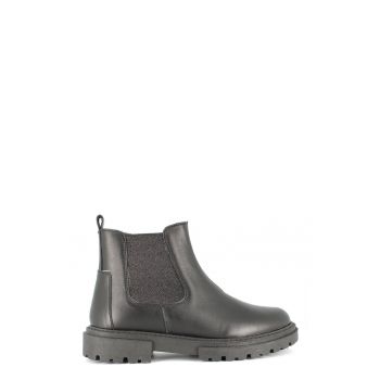 Ghete Chelsea de piele