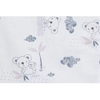 Sac de dormit 0.5 tog Somnorosul koala roz 110 cm