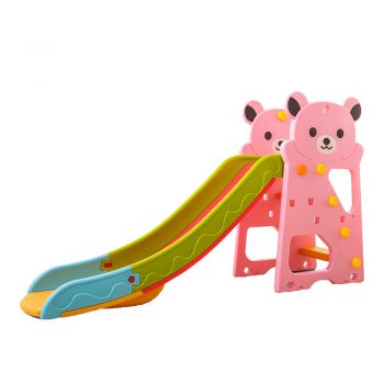 Tobogan Nichiduta Bear Pink 2in1 cu cos de baschet de firma original