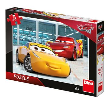 Puzzle Dino Cars 3, 48 Piese