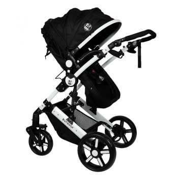 Carucior 2 in 1 reversibil Buf Boof 0-36 luni X2 Black ieftin