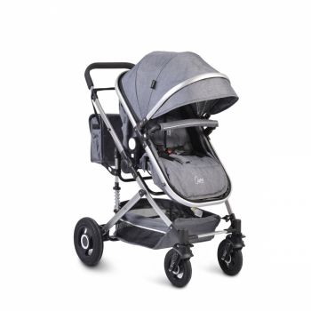 Carucior 2 in 1 transformabil Moni Ciara Grey la reducere