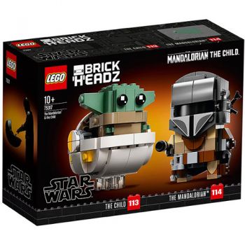 LEGO Star Wars Mandalorianul si Baby Yoda 75317
