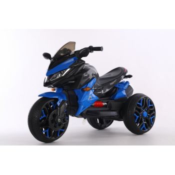 Motocicleta electrica cu scaun din piele Nichiduta Race Blue ieftina