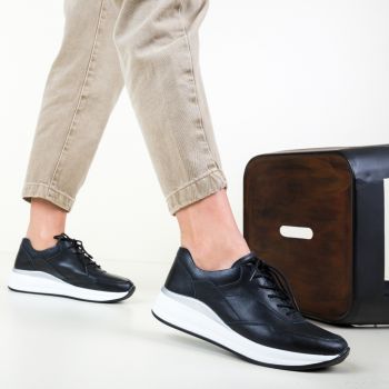Pantofi Casual Lynde Negri Pantofi Casual Lynde Negri