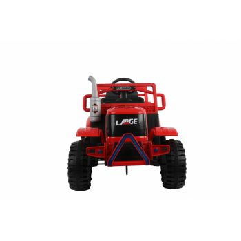 Tractor electric cu remorca si telecomanda Nichiduta Country Red de firma originala