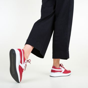 Pantofi Casual Arnol Rosii Pantofi Casual Arnol Rosii
