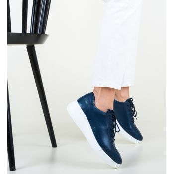 Pantofi Casual Sash Bleumarin
