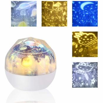 Lampa de veghe si proiector Diamond Bambinice BN023 de firma original