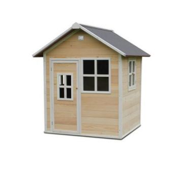 Casuta din lemn pentru copii Loft 100 - ExitToys