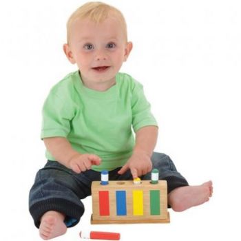 Jucarie surpriza din lemn   Pop-Up Toy