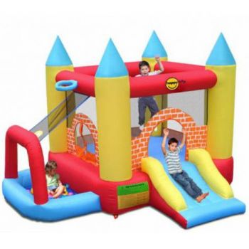 Spatiu de joaca gonflabil Play center 4 in 1 - Happy Hop la reducere