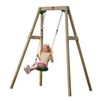 Leagan din lemn copii Single Swing Set Plum de firma original