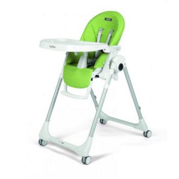 Scaun de masa Prima Pappa Zero, Peg Perego, Follow me WonderGreen de firma original