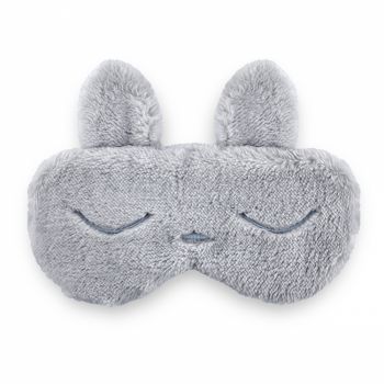 Masca bebelusi pentru somn BabyJem Sleeping Bunny Grey