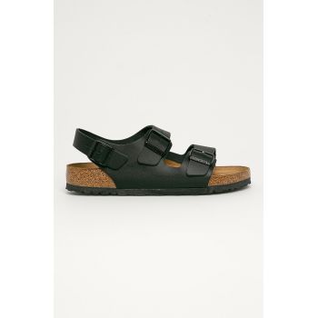 Birkenstock - sandale de piele Milano 34191.Milano-Black de firma originale