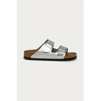 Birkenstock papuci Arizona 1012283-Silver