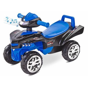 Jucarie ride-on cu sunete si lumini Toyz Mini Raptor 2 in 1 albastra de firma original