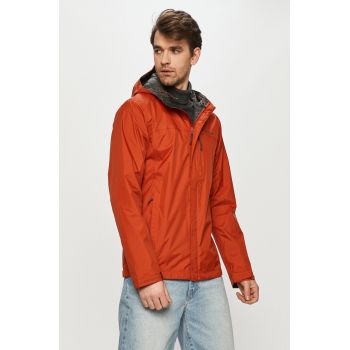 Columbia jachetă de exterior Pouring Adventure Ii culoarea portocaliu, de tranziție 1760061 ieftina