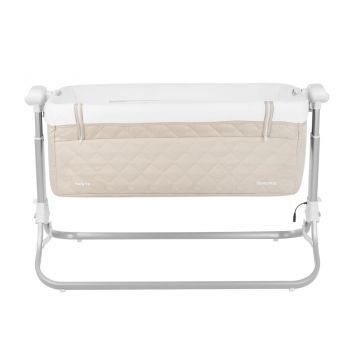 Patut co-sleeper KikkaBoo si leagan electric Sway me Beige 2020