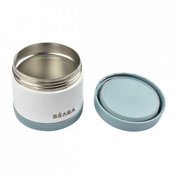 Termos alimente Beaba Thermo-Portion 500 ml WhiteBlue ieftin