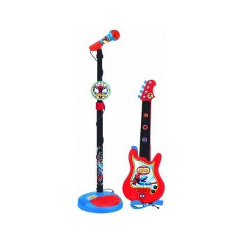 Set chitara si microfon Spiderman Set chitara si microfon Spiderman
