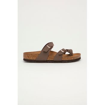 Birkenstock papuci Mayari 71063-Mocca