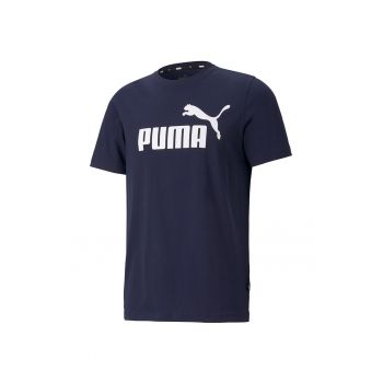 Tricou de bumbac cu imprimeu logo Essential