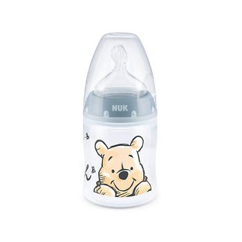 Biberon Nuk First Choice 150 ml tetina silicon Disney bleu 0-6 luni ieftin