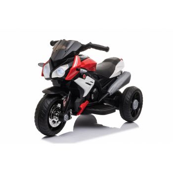 Motocicleta electrica cu roti din cauciuc EVA Nichiduta Champ Red de firma originala