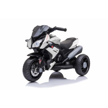 Motocicleta electrica cu roti din cauciuc EVA Nichiduta Champ White ieftina