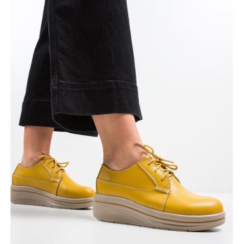 Pantofi Casual Lionata Galbeni