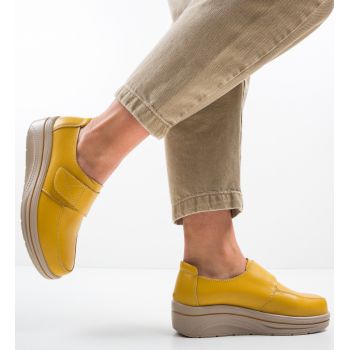 Pantofi Sport Hausberg Galbeni